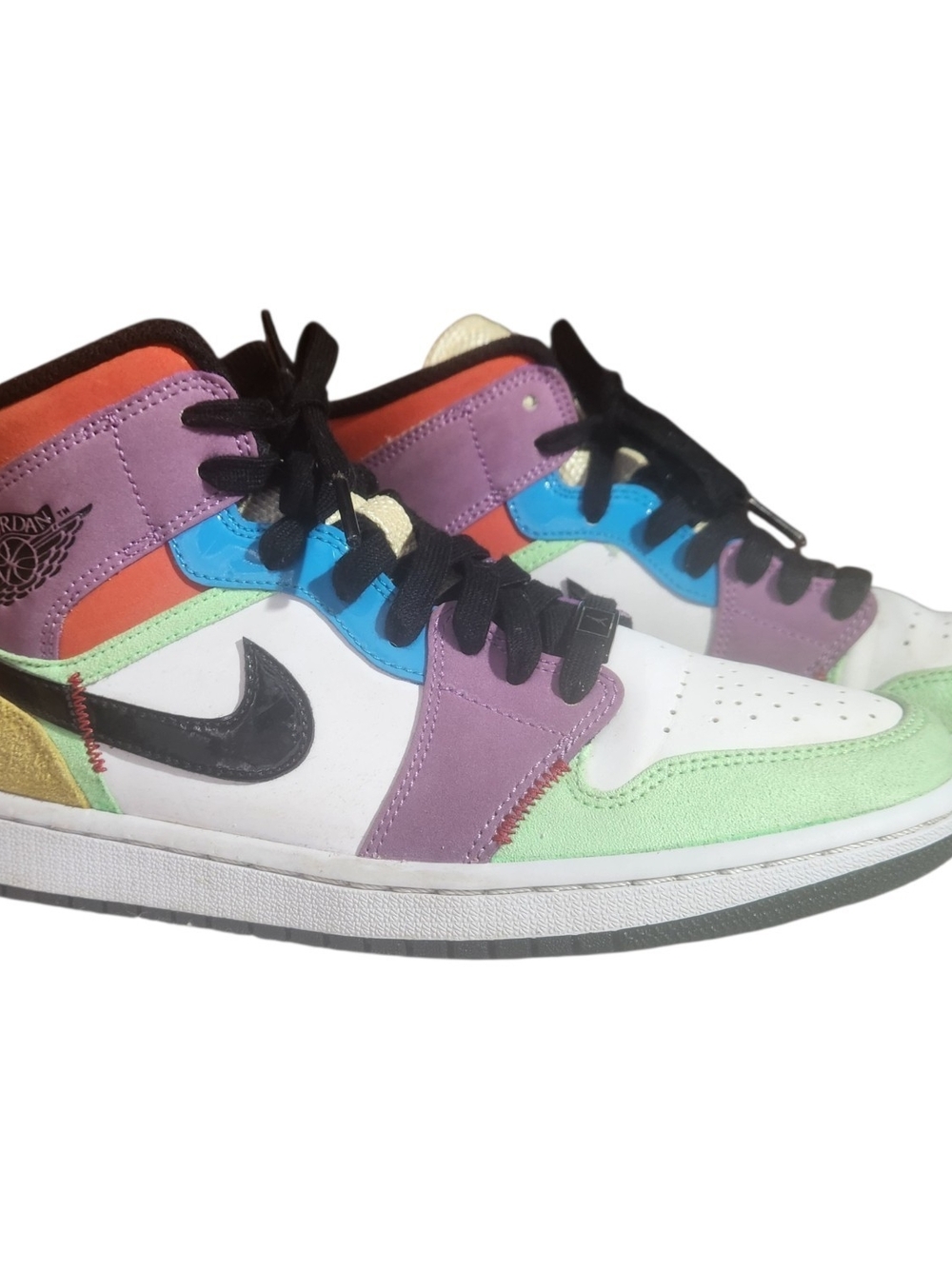 Nike Air Jordan Mid SE " Lightbulb" Women's Size 9 Tag # CW1140-100